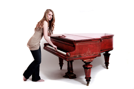 rotes klavier